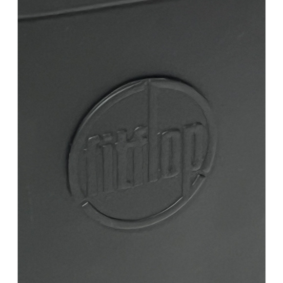 NEW FITFLOP WONDERWELLY BLACK RUBBER SHORT RAIN BOOTS BOOTIES SHOES SIZE 8.5 - Picture 9 of 11